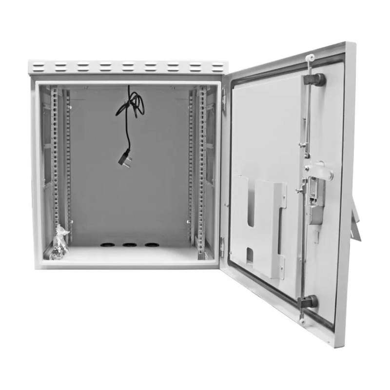 Scoop 12U 450mm Deep Outdoor Cabinet with 2 Fans CAB-12UO