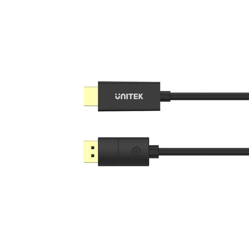 Unitek 1.8m DisplayPort to HDMI 2.0 4K Cable CAB-DP1.2-HDMI-1.8M