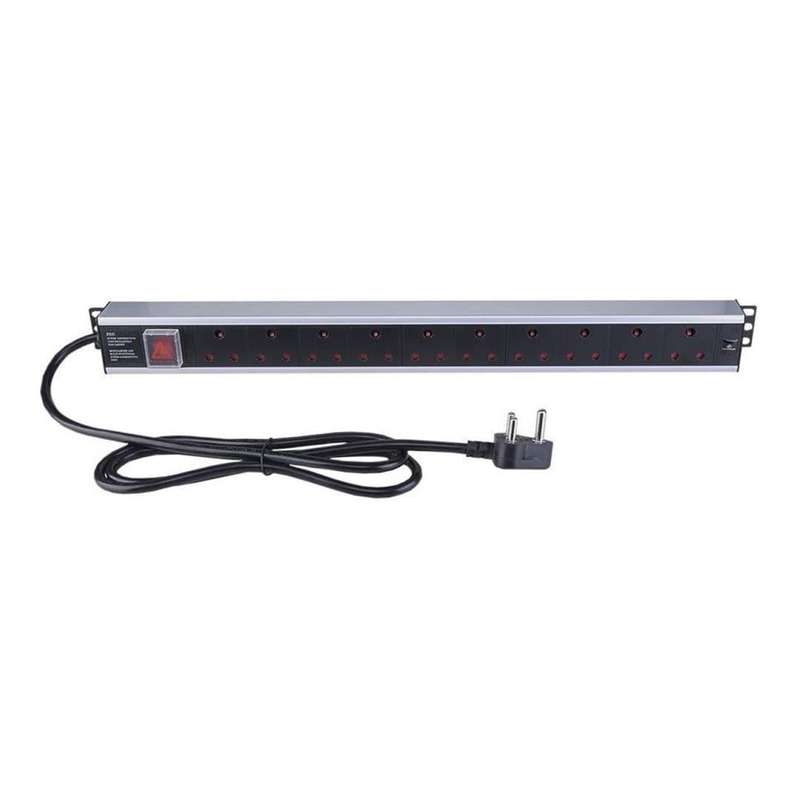 Linkbasic 10-way Aluminium Moulded Rack Mount PDU CAB-P10OPEN (Open Box)