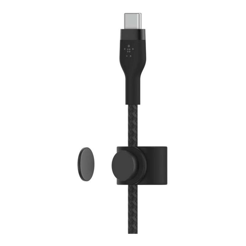 Belkin BoostCharge Pro Flex Type-C Male to Male USB Braided Cable 3m Black CAB011BT3MBK