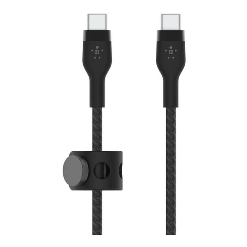 Belkin BoostCharge Pro Flex Type-C Male to Male USB Braided Cable 3m Black CAB011BT3MBK