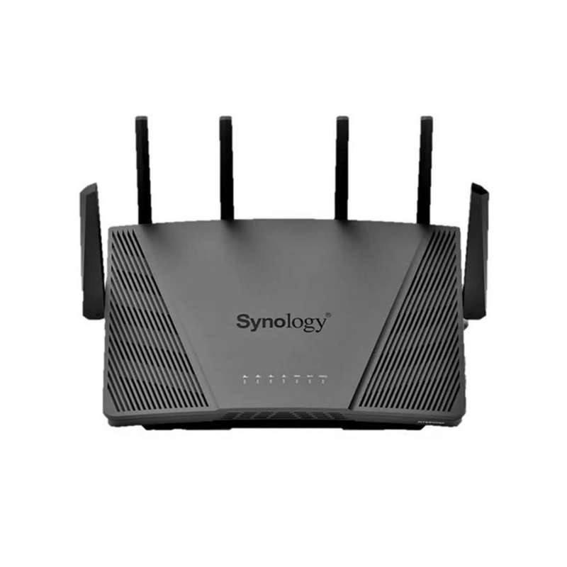 Synology RT6600AX Wi-Fi 6 Wireless Router - Tri-band 2.4GHz/5GHz/5GHz Gigabit Ethernet CAS-NASBOX...