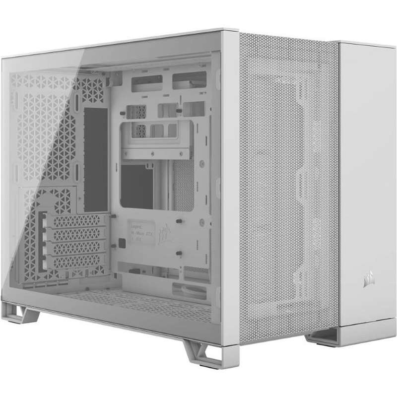 Corsair 2500D AIRFLOW Mid-Tower Dual Chamber PC Case White CC-9011264-WW