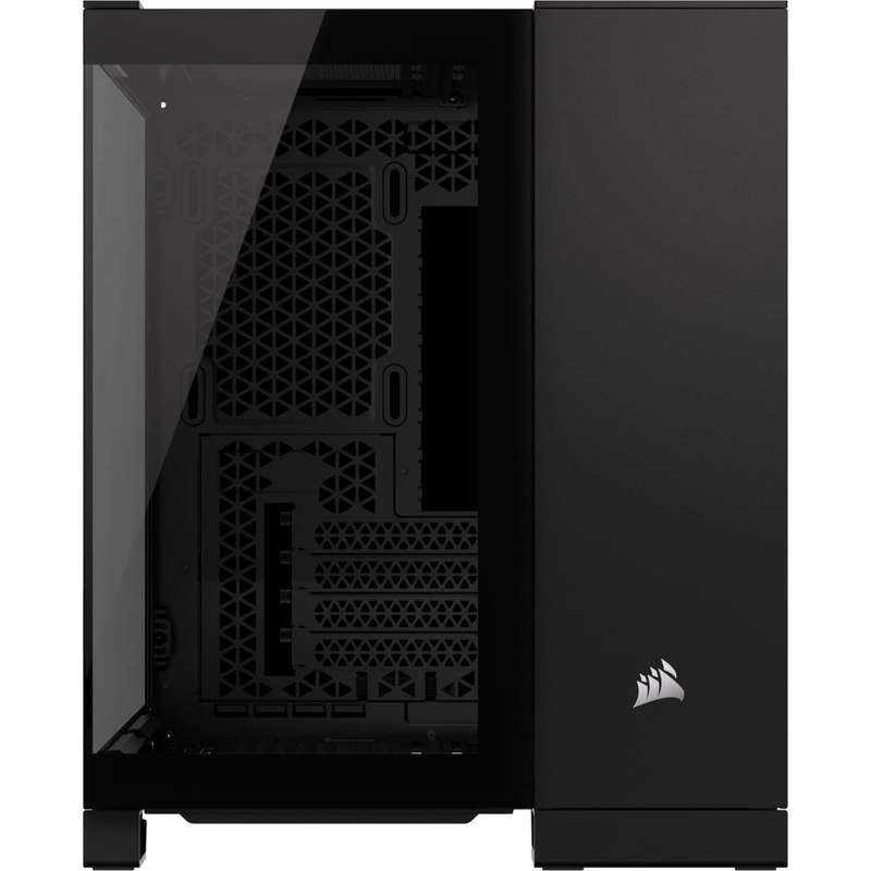 Corsair iCUE Link 2500X RGB Tempered Glass Steel Micro-ATX Mid-Tower Gaming PC Case - Black CC-90...