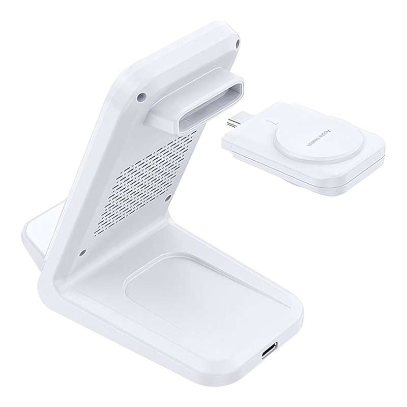 Choetech T608-F 15W 4-in-1 Wireless Charger - White CHO-T608-F-WH
