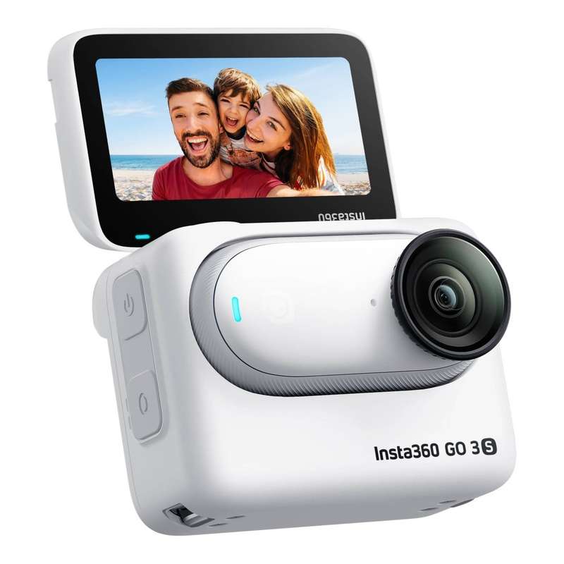 Insta360 GO 3S 16mm 4K 128GB Action Camera Arctic White CINSAATA-WT