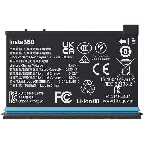 Insta360 X4 Rechargeable 2290mAh Battery CINSBBMA