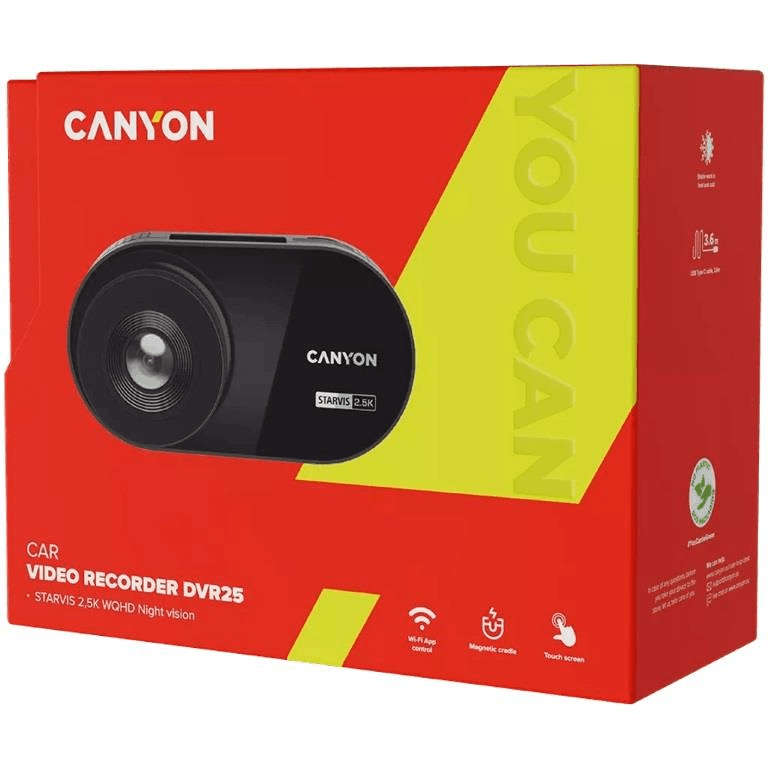 Canyon DVR-25 5MP Dashcam Video Recorder CND-DVR25