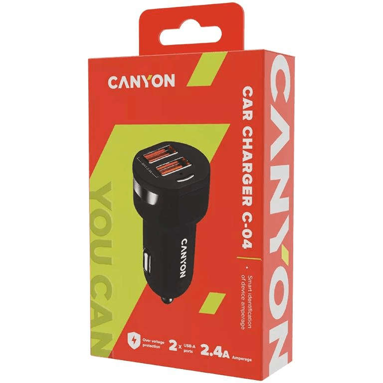 Canyon CNE-CCA04B Car Charger