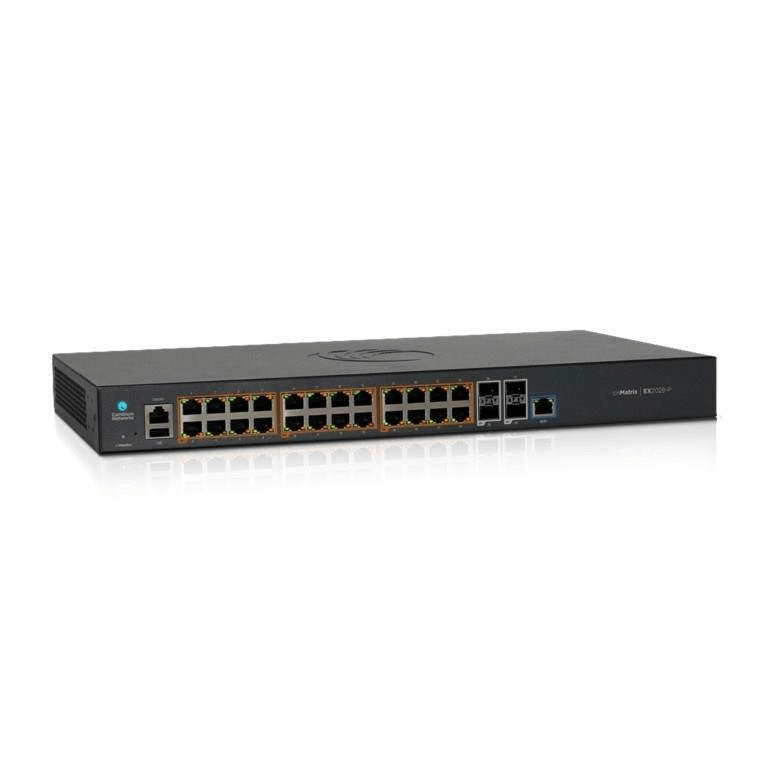 Cambium Networks 24-port Gigabit PoE Managed Switch with 4-port SFP+ CNM-EX2028-P