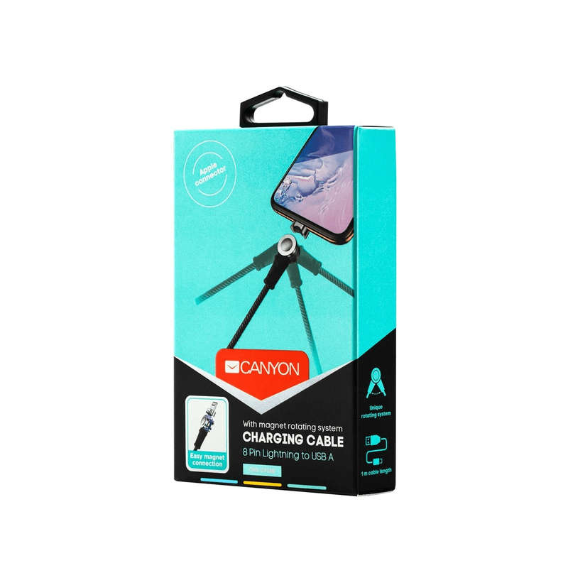 Canyon 1m Lightning Cable Black CNS-CFI8B