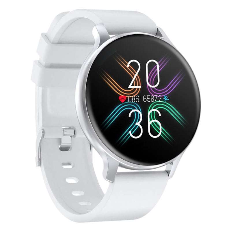 Canyon SW-68 Badian Smart Watch Silver White CNS-SW68SS
