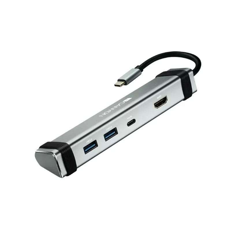 Canyon DS-3 4-Port USB Type-C Hub Grey CNS-TDS03DG