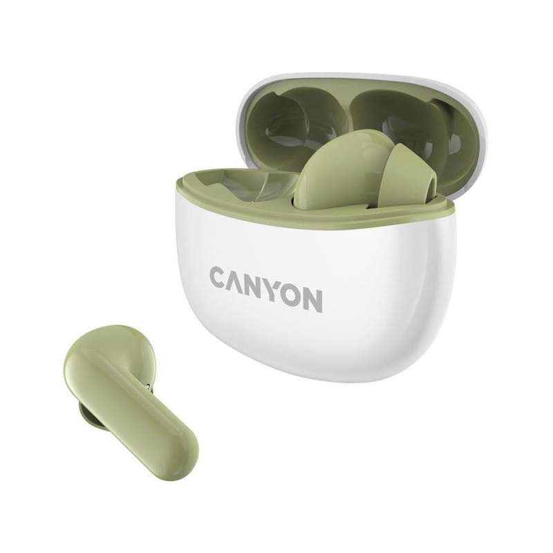 Canyon TWS-5 Wireless Bluetooth In-ear Headset Green CNS-TWS5GR