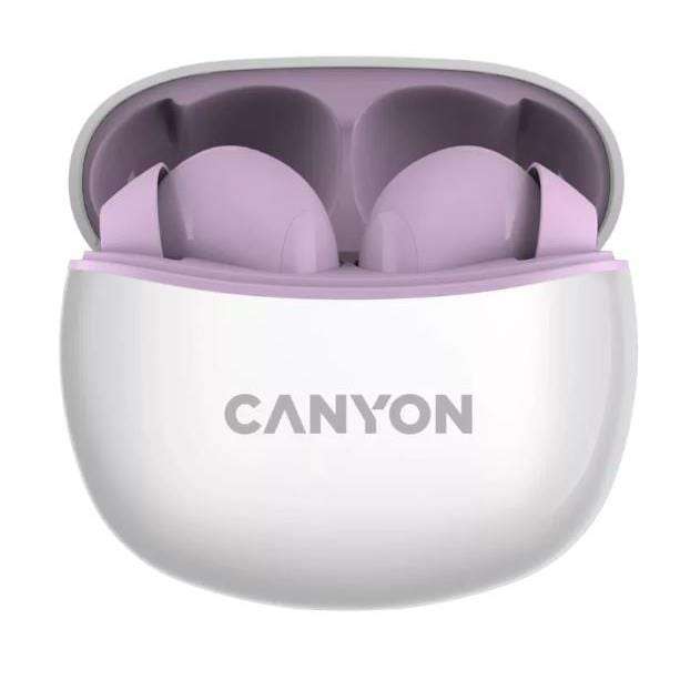 Canyon TWS-5 Wireless Bluetooth In-ear Headset Purple CNS-TWS5PU