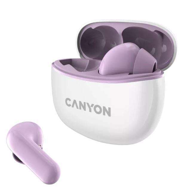 Canyon TWS-5 Wireless Bluetooth In-ear Headset Purple CNS-TWS5PU