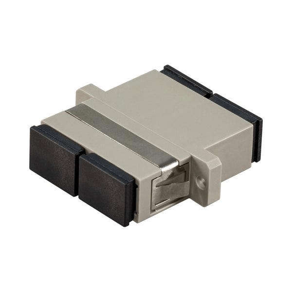 Premium Line Duple SC/PC Midcoupler Ceramic Sleeve Beige Fibre Cable CNT-SC-MM-DUP-PC