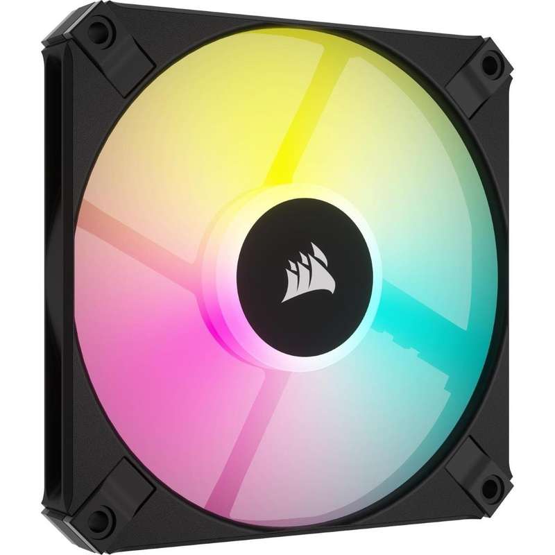 Corsair iCUE AF120 RGB Slim 120mm PC Case Fan Black CO-9050162-WW