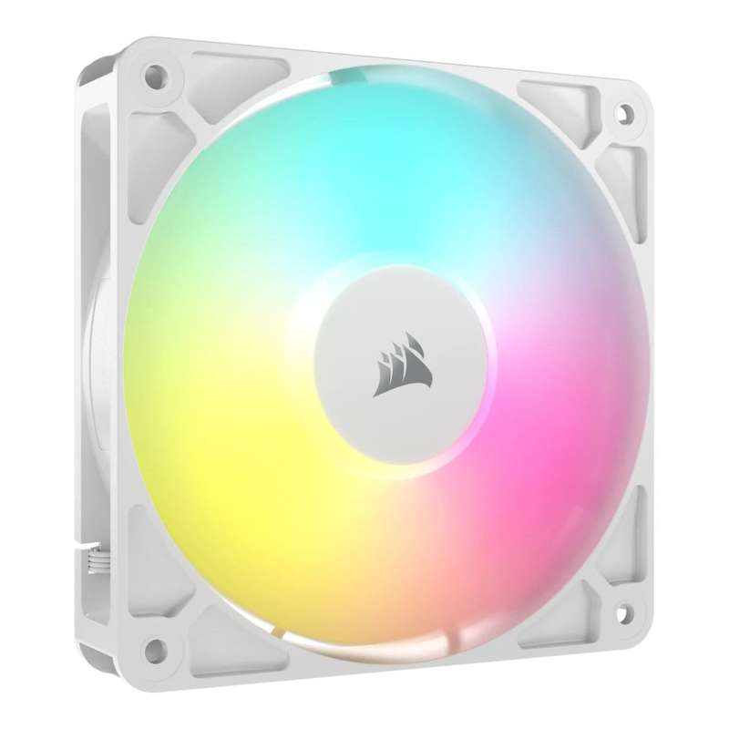 Corsair RS120 ARGB 120mm PWM Computer Case Fan White 1-pack CO-9050184-WW