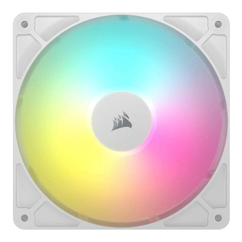 Corsair RS140 ARGB 140mm PWM 1700 RPM Case Fan - Dual-pack White CO-9050187-WW