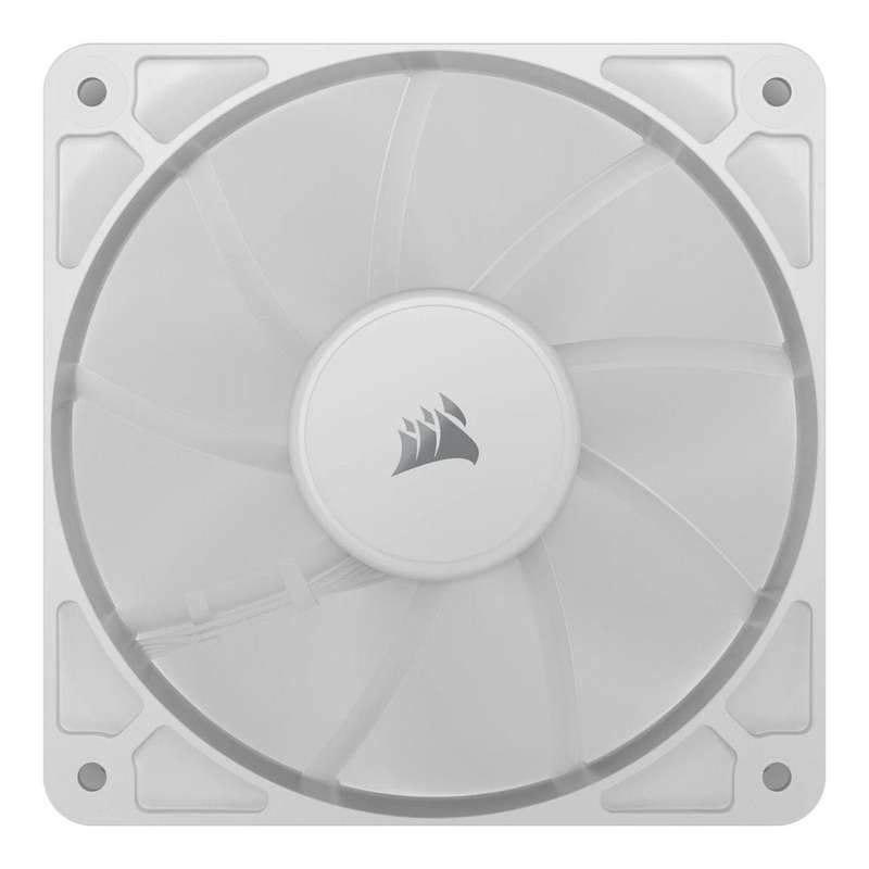 Corsair RS120 120mm PWM Computer Case Fan White 1-pack CO-9050192-WW