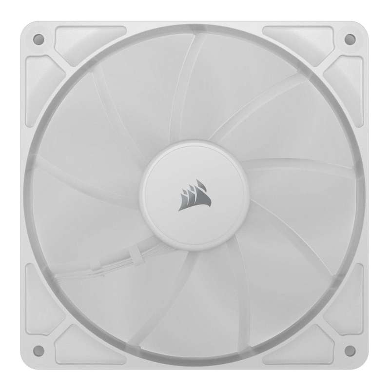 Corsair RS140 140mm PWM 1700 RPM Case Fan - Dual-pack White CO-9050195-WW