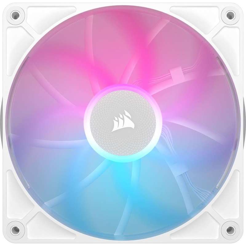Corsair iCUE Link RX140 RGB 140mm PWM 1700 RPM PC Case Fan - White CO-9051023-WW