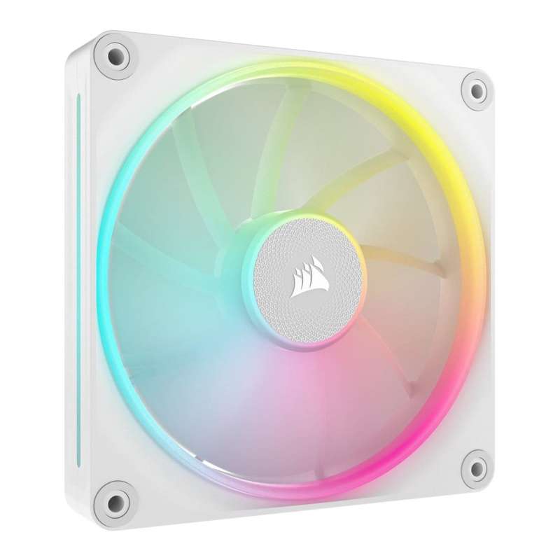 Corsair LX140 RGB iCUE Link 140mm PWM 2000 RPM Case Fan - Single-pack White CO-9051031-WW