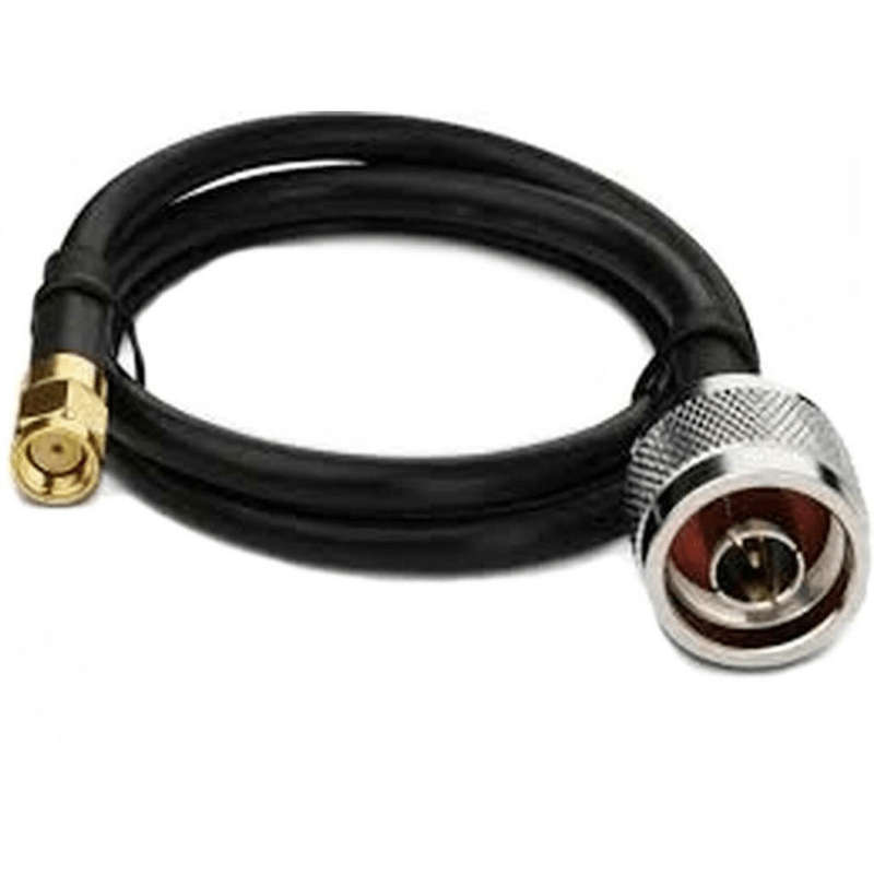 Connect LMR200 RP-SMA Male to N-type Male Jumper Cable 0.5m CO-LMR200