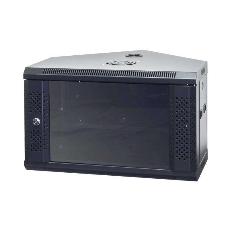 LinkQnet 600x600mm 6U Corner Wall Cabinet CORNER TYPE WALL CAB