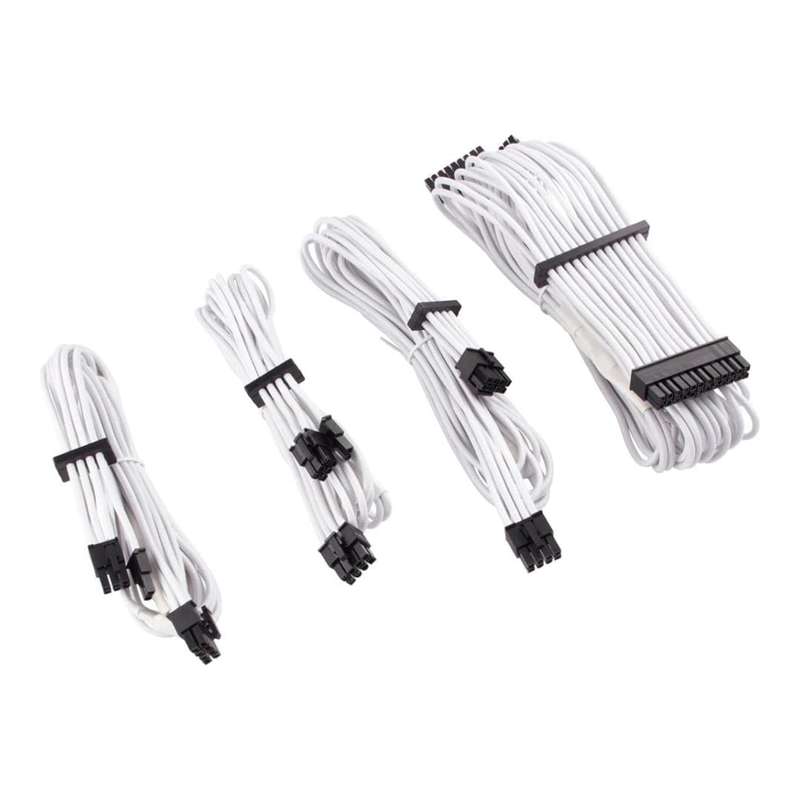 Corsair Premium Individually Sleeved Type-4 Gen4 PSU Cable Starter Kit White CP-8920217