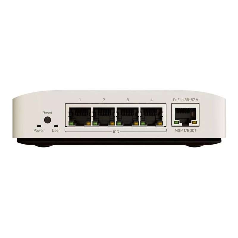 MikroTik Cloud 4-port PoE Router Switch White CRS304-4XG-IN