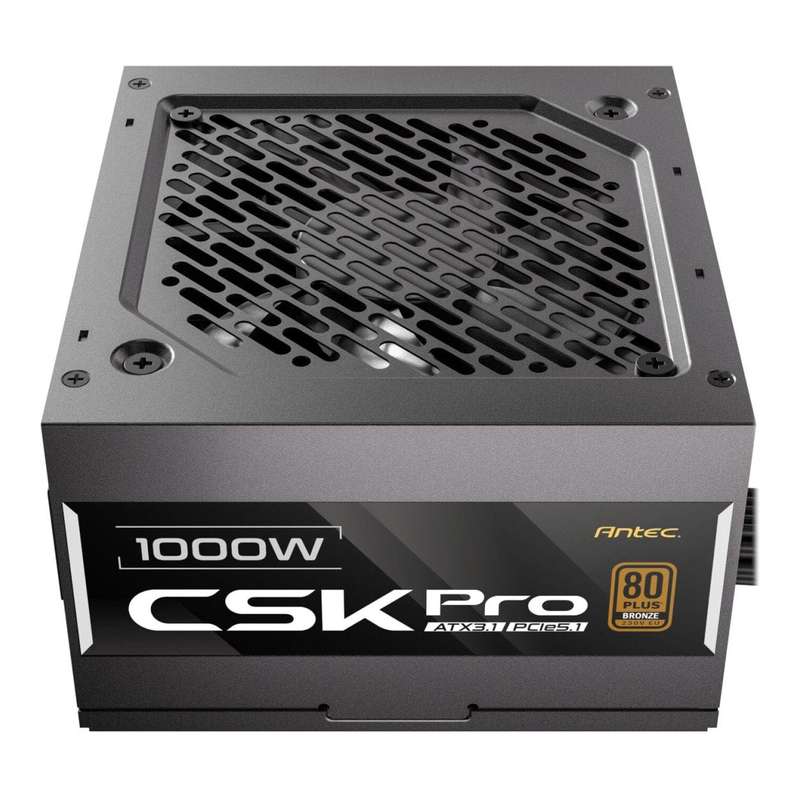 Antec CSK1000 Pro 1000W 80 PLUS Bronze Semi-Modular ATX 3.1 Power Supply