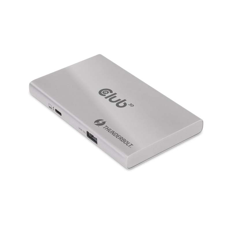 Club 3D Thunderbolt 4 5-in-1 Portable Hub with Smart Power CSV-1580