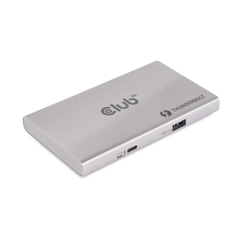 Club 3D Thunderbolt 4 5-in-1 Portable Hub with Smart Power CSV-1580
