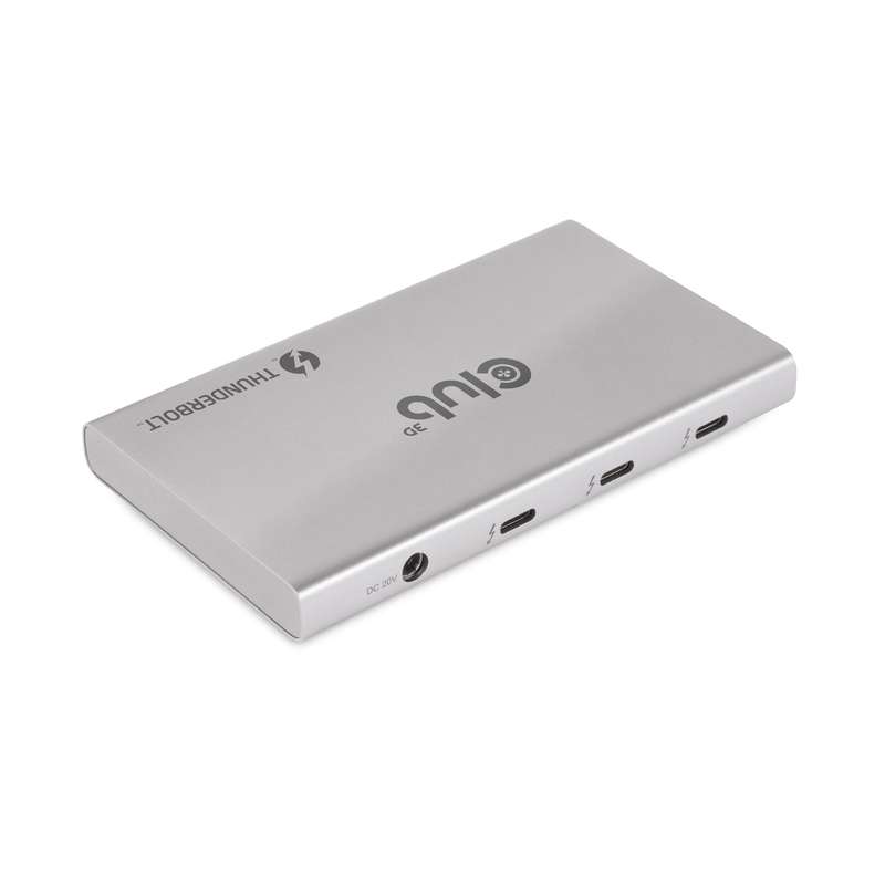 Club 3D Thunderbolt 4 5-in-1 Portable Hub with Smart Power CSV-1580