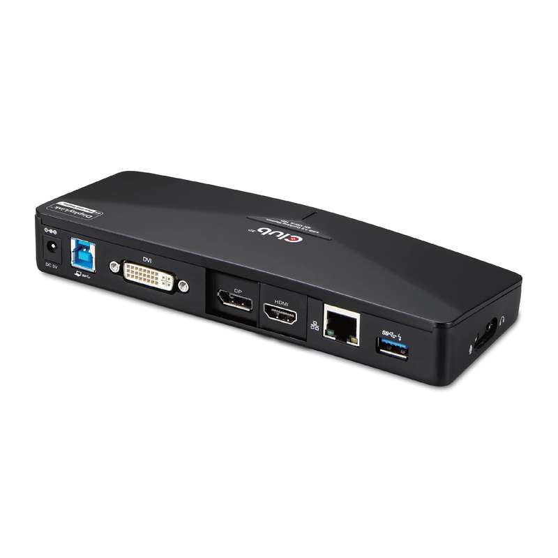 Club 3D USB 3.2 Gen1 4K Docking Station CSV-3103D
