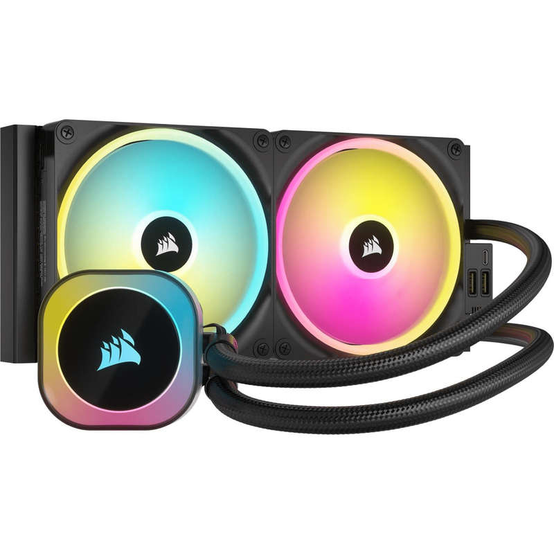 Corsair iCUE Link H115i RGB AIO 280mm Liquid CPU Cooler Black CW-9061002-WW