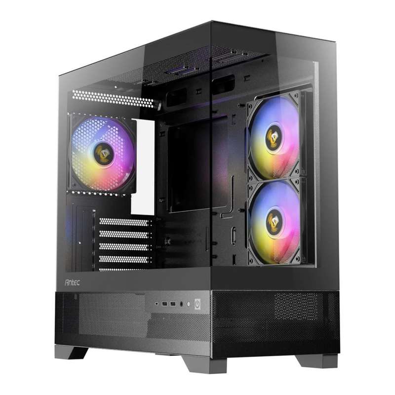 Antec CX500M ARGB M-ATX Gaming PC Case Black
