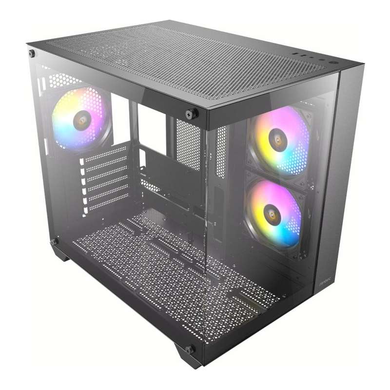 Antec CX800 ARGB ATX Mid-Tower Dual Chamber Gaming PC Case Black