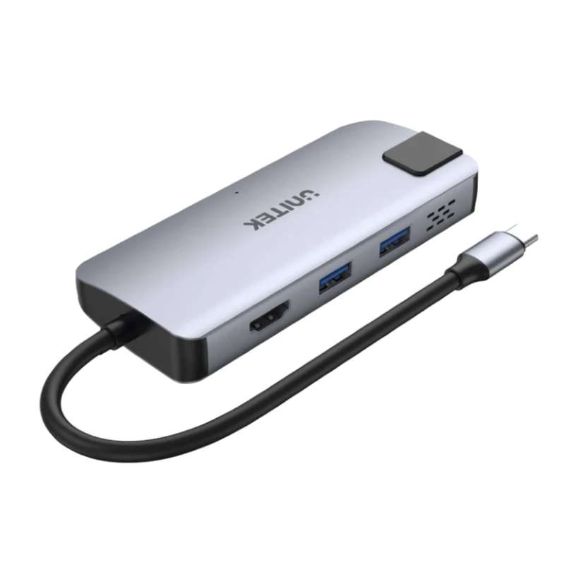 Unitek D1028A uHUB P5+ 5-in-1 Type-C Ethernet Hub