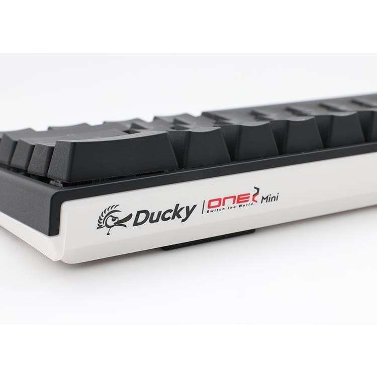 Ducky One 2 Pro Mini 60 Cherry MX Blue Clicky Mechanical Wired Gaming Keyboard - Black DKON2061ST...
