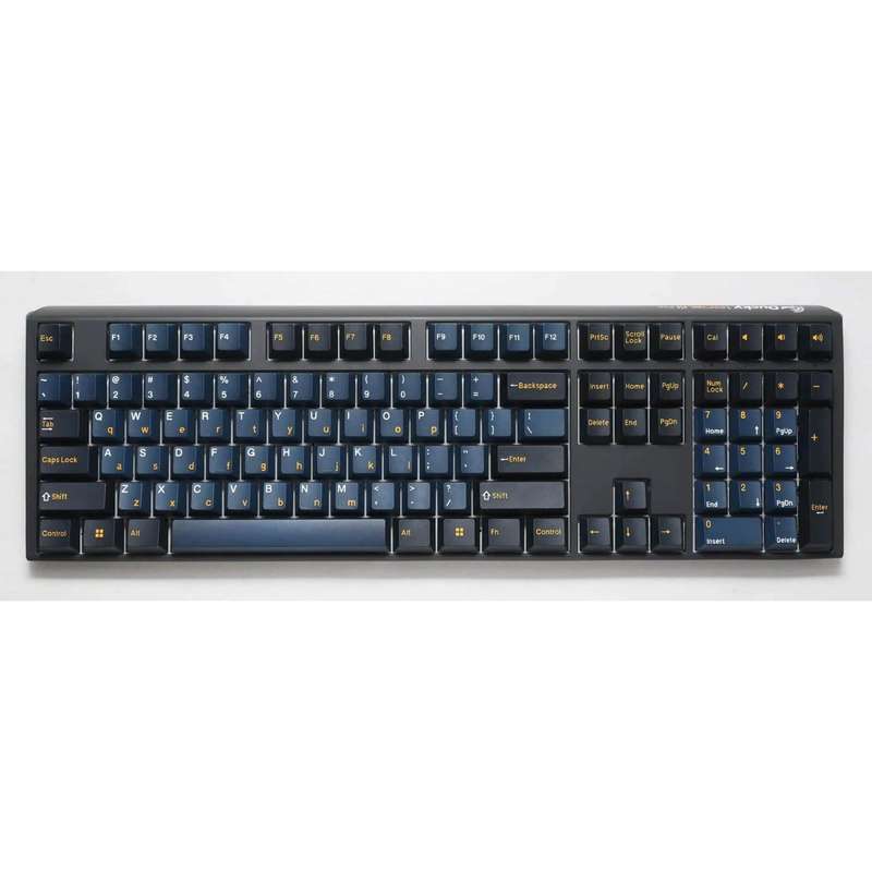 Ducky One 3 Pro Nazca Line Cherry MX2A Blue Clicky Mechanical Wired Gaming Keyboard - Black DKON2...