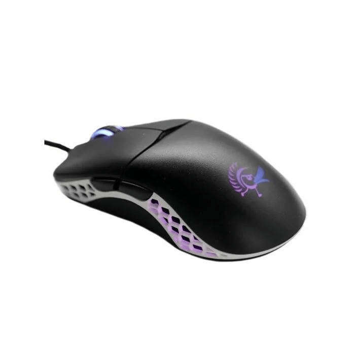 Ducky Feather Ultra Lightweight RGB Ambidextrous Huano Blue 50M Switches Gaming Mouse DMFE20O-OAZ...