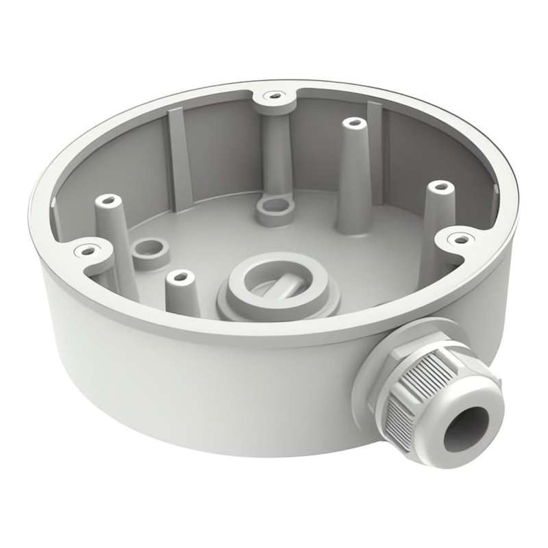 Hikvision 137mm x 42mm Junction Box for Dome Camera White DS-1280ZJ-PT6