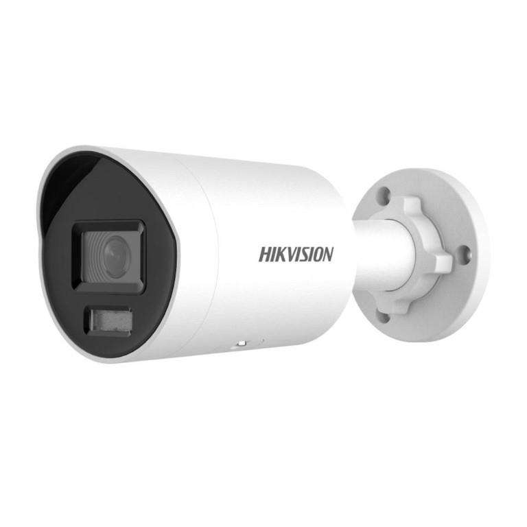Hikvision 4MP 4mm Smart Hybrid Light with ColorVu Fixed Mini Bullet Network Camera DS-2CD2047G2H-...