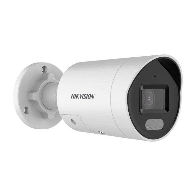 Hikvision 4MP 4mm Smart Hybrid-light with ColorVu Fixed Mini Bullet Network Camera DS-2CD2047G2H-...