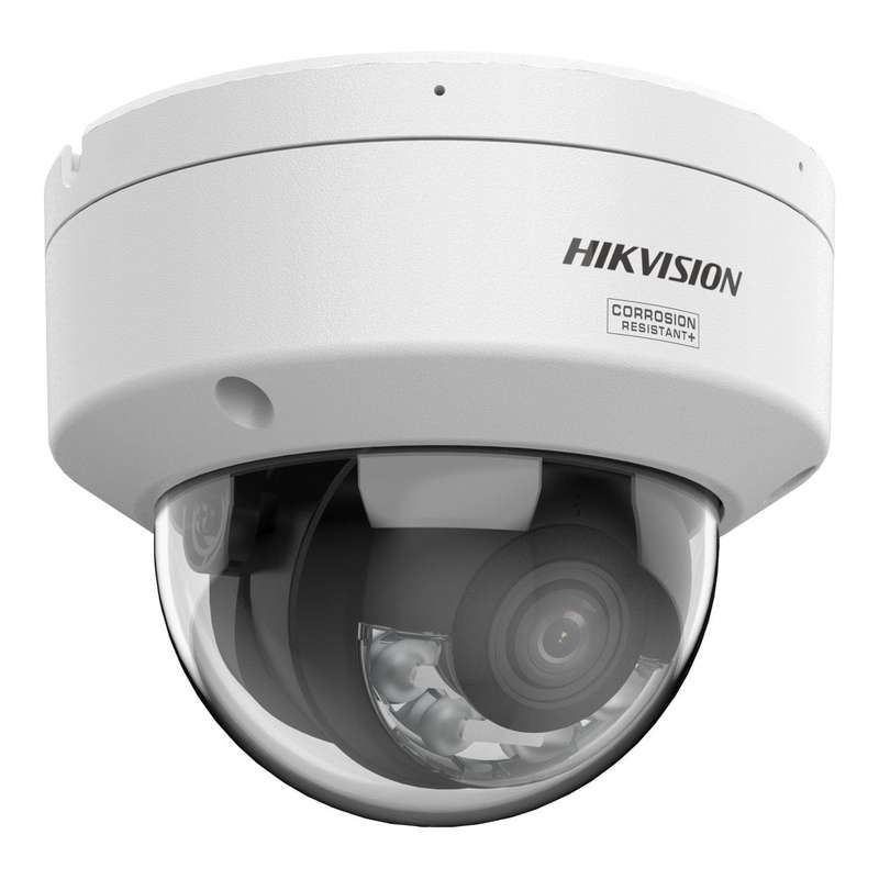 Hikvision 4MP 2.8mm Smart Hybrid Light with ColorVu Fixed Dome Network Camera DS-2CD2147G3-LIS2UY...