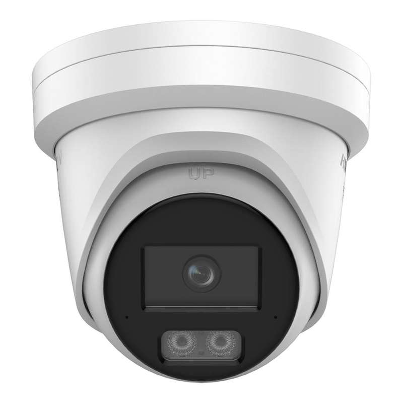 Hikvision 4MP 2.8mm Smart Hybrid Light with ColorVu Fixed Turret Network Camera DS-2CD2347G3-LI2U...