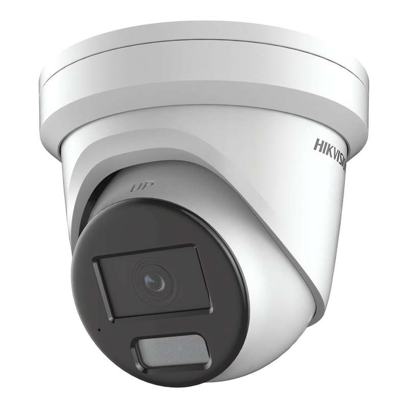 Hikvision 8MP 2.8mm Smart Hybrid Light with ColorVu Fixed Turret Network Camera DS-2CD2387G2H-LIU...